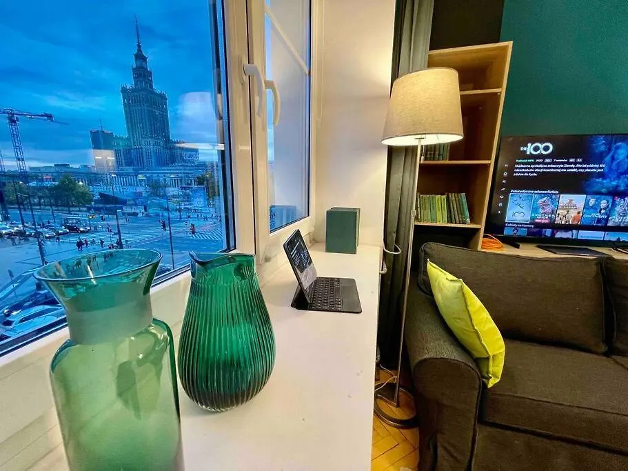 Apartmán Super Square Metro X2 Fast Wifi 55'Tv Netflix Hbo Appletv+ Amazontv Varšava 0*,