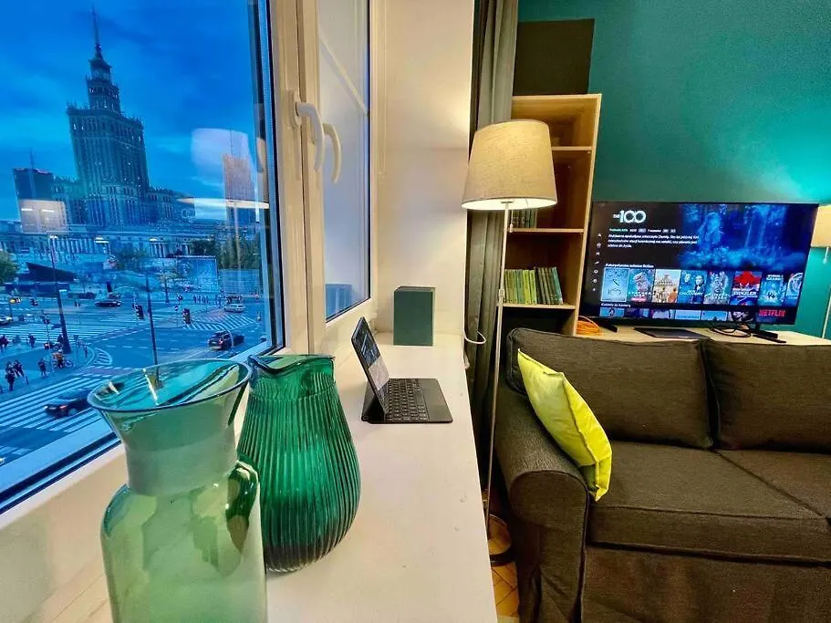 Apartament Super Square Metro X2 Fast Wifi 55'Tv Netflix Hbo Appletv+ Amazontv Warszawa